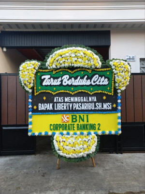 Papan Bunga Duka di Singosaren